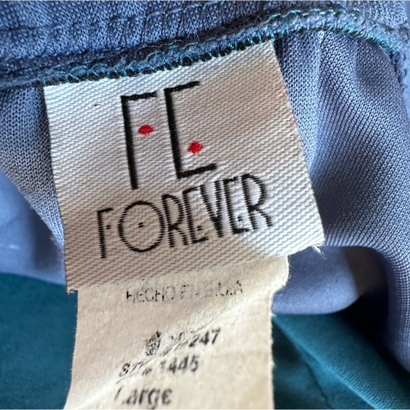 FE Forever Two-Toned Off Shoulder Cocktail Party Dress size Large - Picture 4 of 5